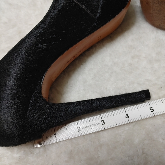 ALEXANDRE Birman Pony Hair Platform Heels 7.5 - Picture 14 of 14